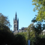 Main building University of Glasgow in the West End