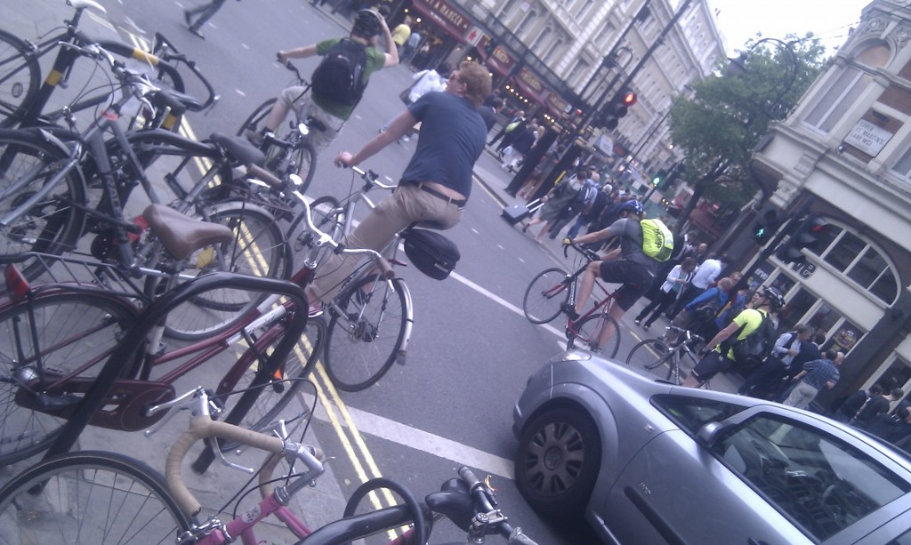 London's cyclists (Lukas Franta, 2012)