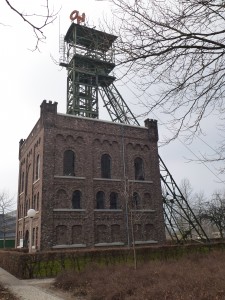One of the few former mining buildings still left in Parkstad Limburg: the Oranje Nassau building, currently home of the Mine Museum