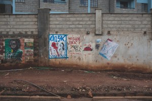 Street art in the Soweto East neighbourhood of Kibera (Photo: Adam Nowek)