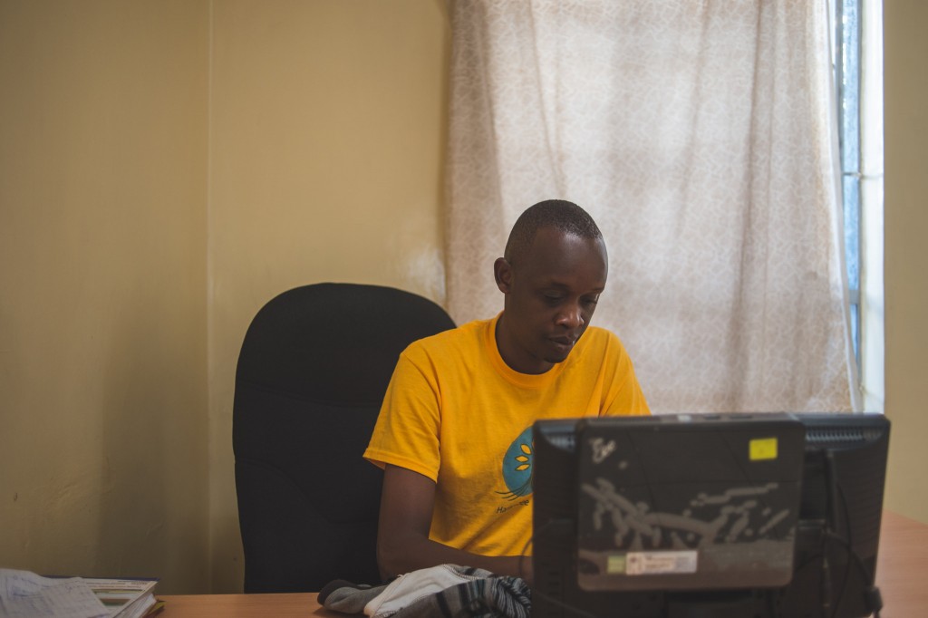 Michael Wanjohi of the Soweto East Resource Centre in Kibera (Photo: Adam Nowek)